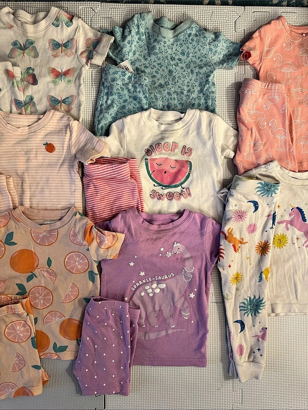 2/$15 Pajama Sets, 18-24 months